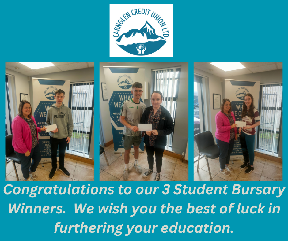 Carnglen Student Bursary Winners 2023